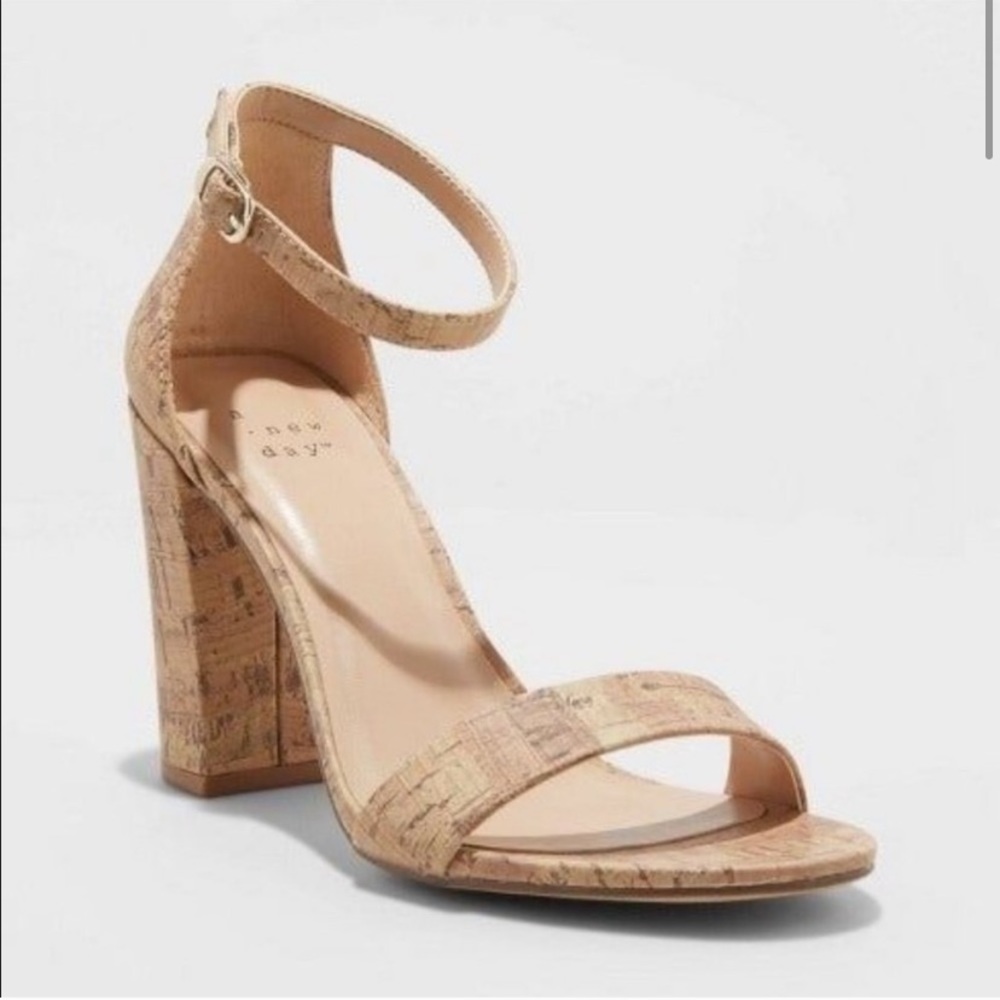 Cork Heels | a new day | size 6.5